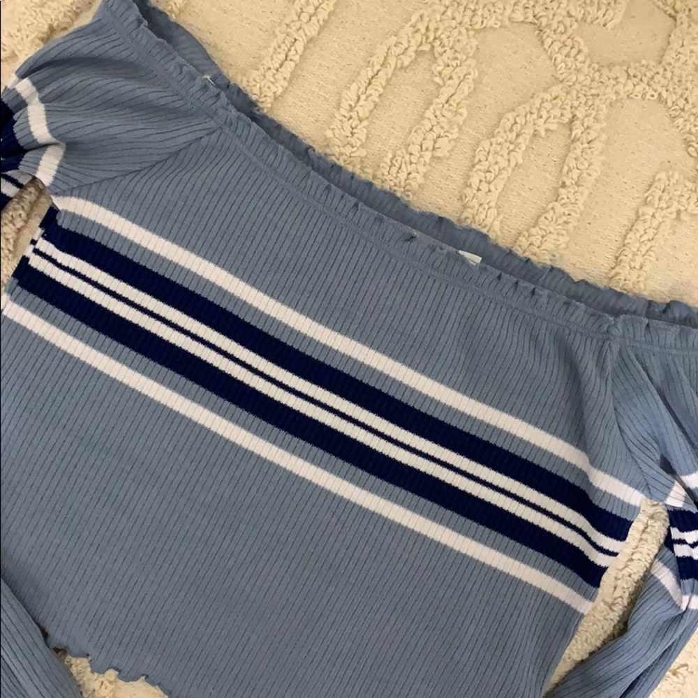 Off The Shoulder Long Sleeve